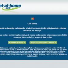 bet-at-home fechada