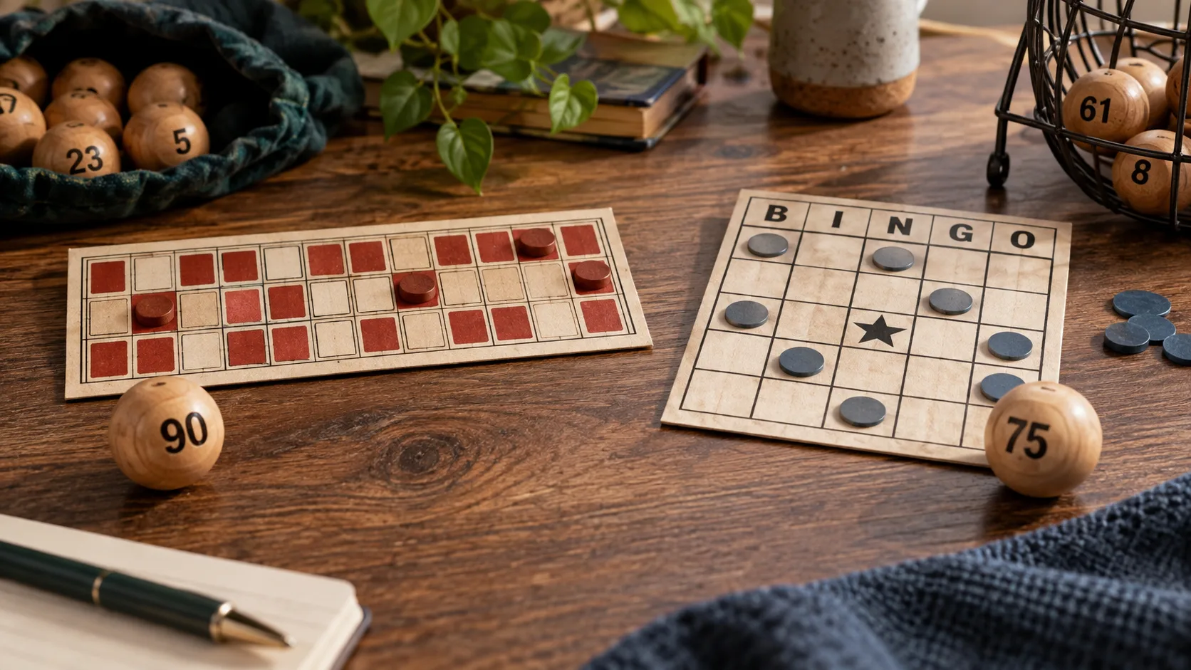 Bingo de 90 bolas e de 75 bolas: o que muda entre os dois formatos